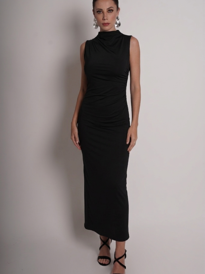 MAXIDRESS DRAPEADO