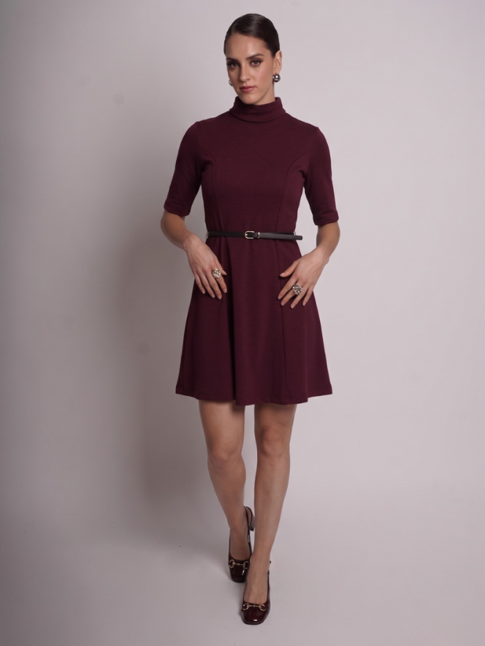 VESTIDO PONTI CORTO