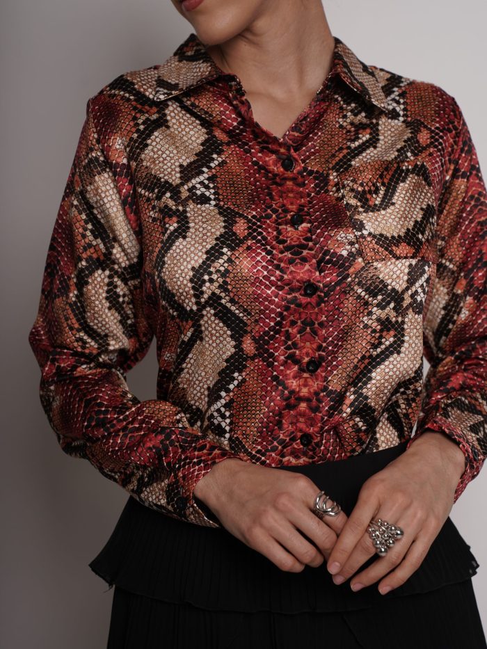 BLUSA CAMISERA SNAKE