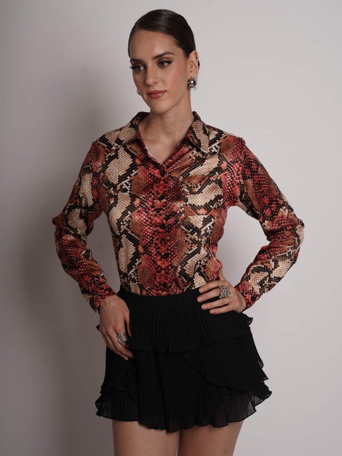 BLUSA CAMISERA SNAKE