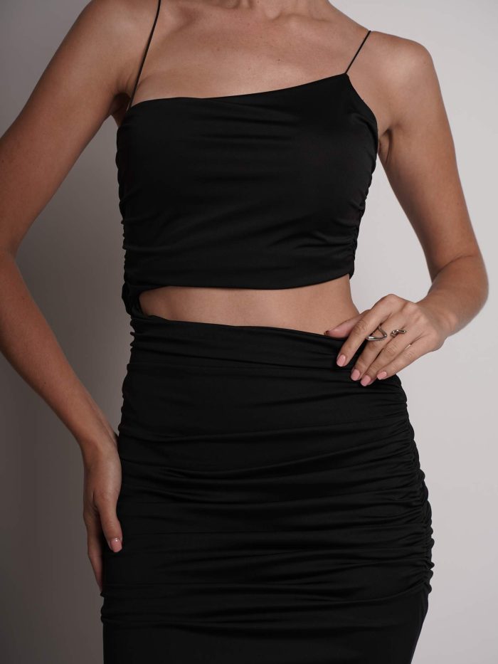 VESTIDO CUT OFF